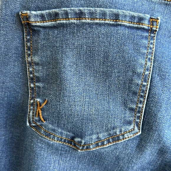 Kut from the Kloth raw hem skinny jeans, size 14 - Picture 9 of 12